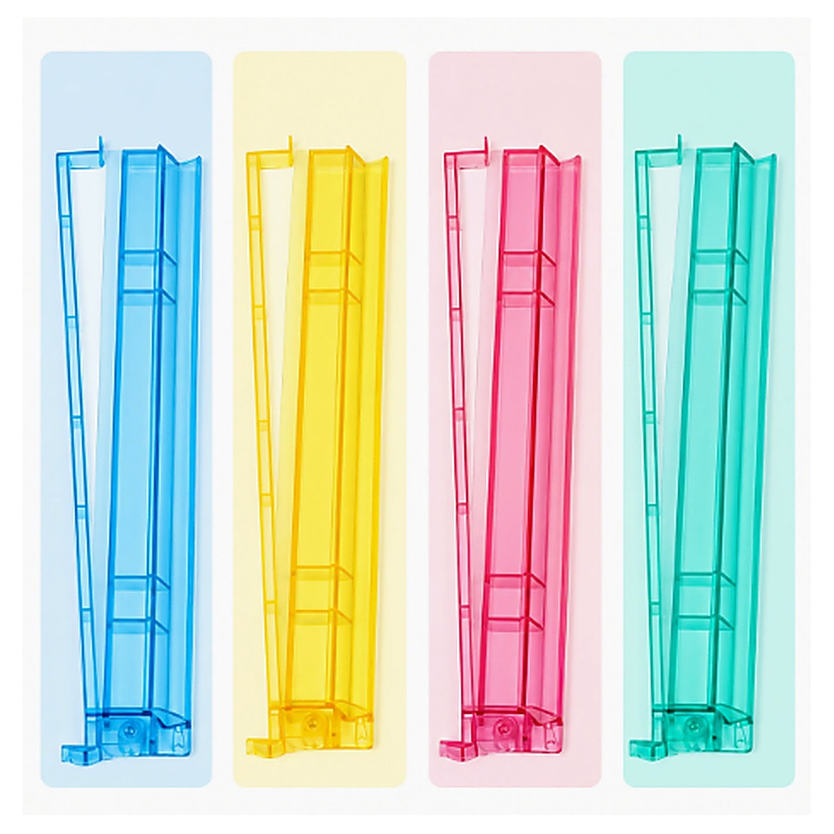 MARCWELL Four-Color Pusher Set — Patented PC, Set of 4