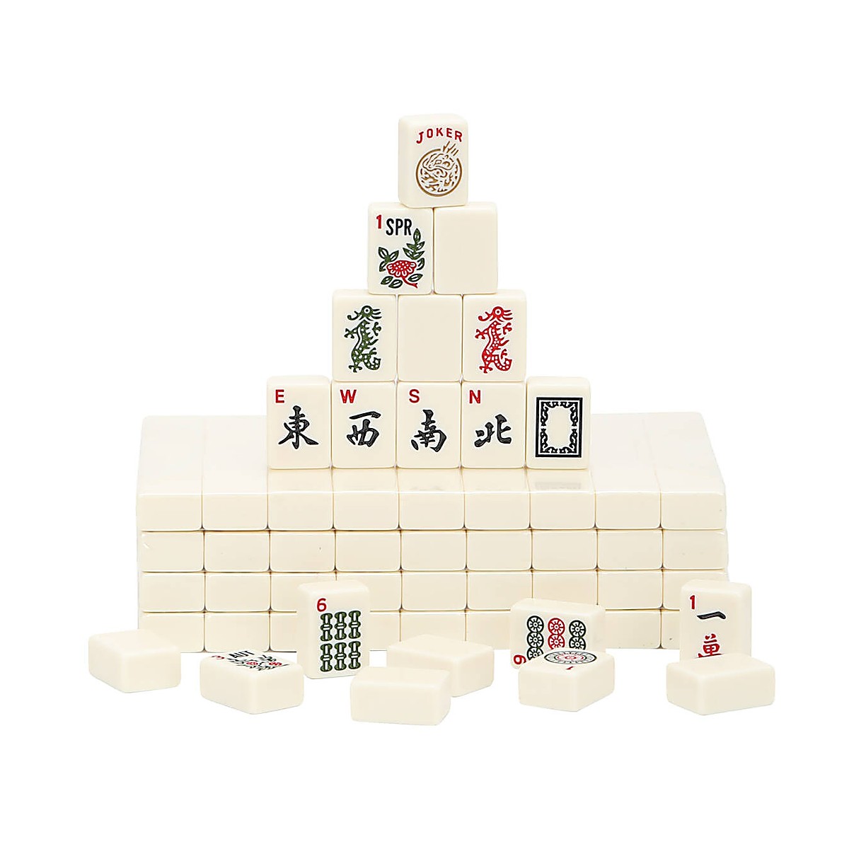MARCWELL Ivory — Custom American Mahjong Set, 30mm (from 1 set)